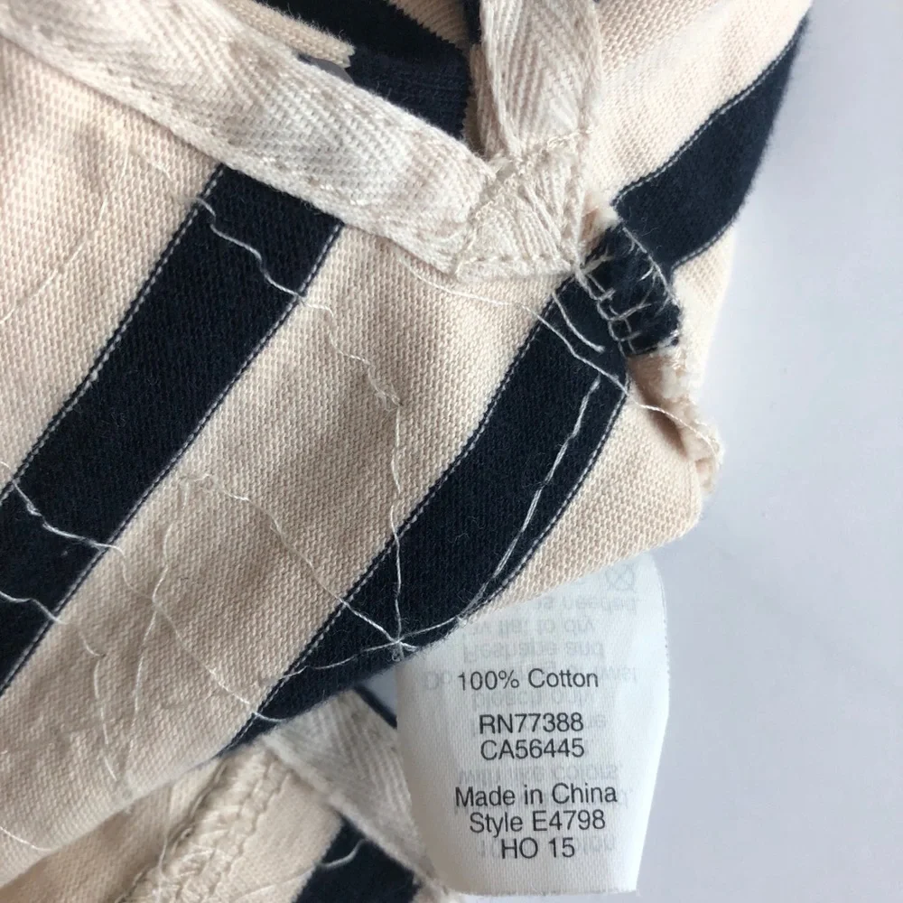 J Crew Factory 3/4” Striped Sequin Shirt - Picture 6 of 6